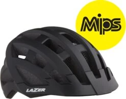 Lazer Compact DLX MIPS Helmet Black