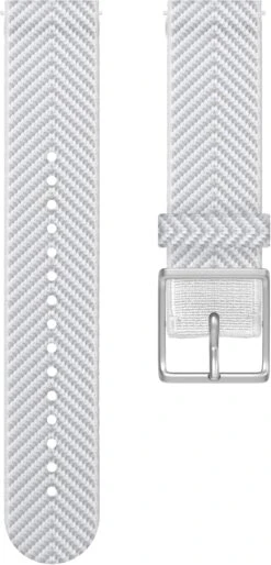 Polar Ignite Fabric Wrist Band, White Chevron - Large
