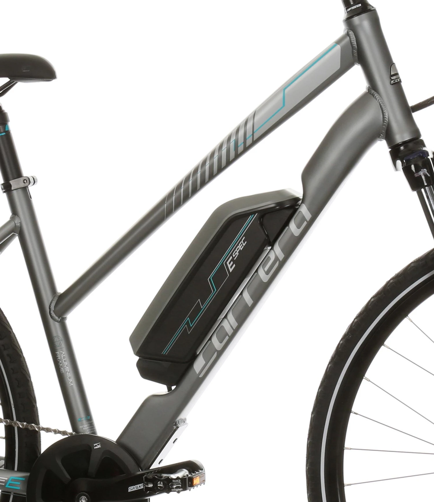 Carrera Crossfire Womens Electric Hybrid Bike 2.0 - 16", 18" Frames - Image 3