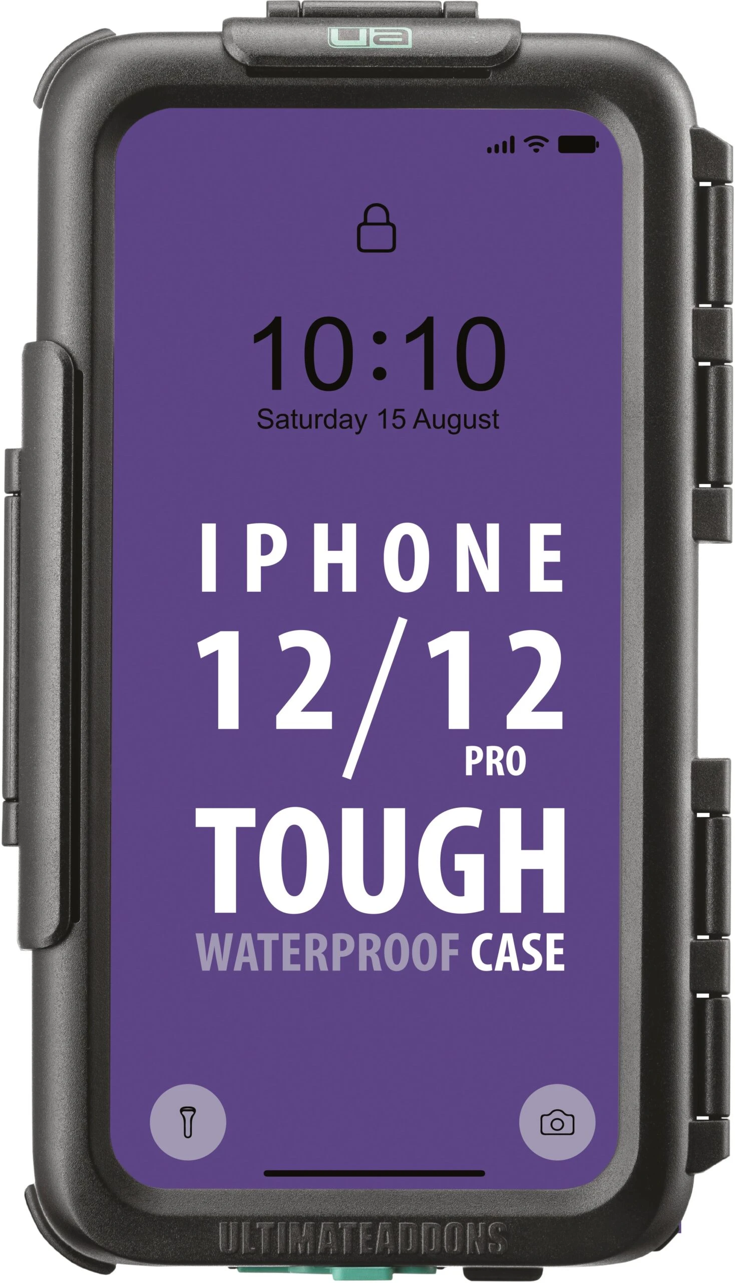 Ultimateaddons IPhone 12 / 12 Pro Motorcycle Mount Case