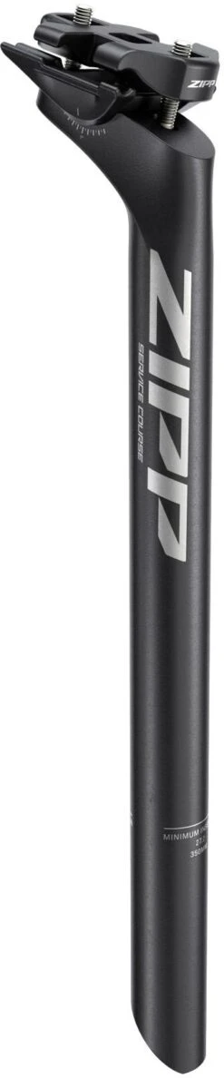 Zipp Service Course 20mm Setback Seatpost Blast Black With Etched Logo - 31.6mm