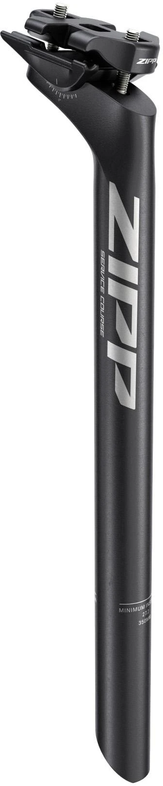 Zipp Service Course 20mm Setback Seatpost Blast Black With Etched Logo - 31.6mm