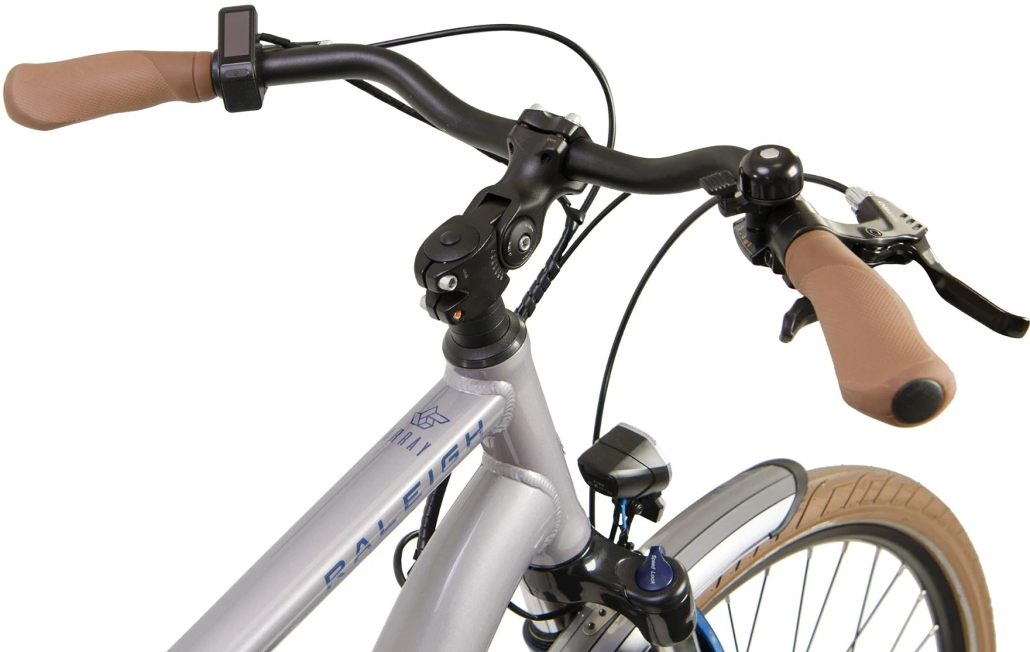 Raleigh Array Crossbar Electric Hybrid Bike - L Frame - Image 6