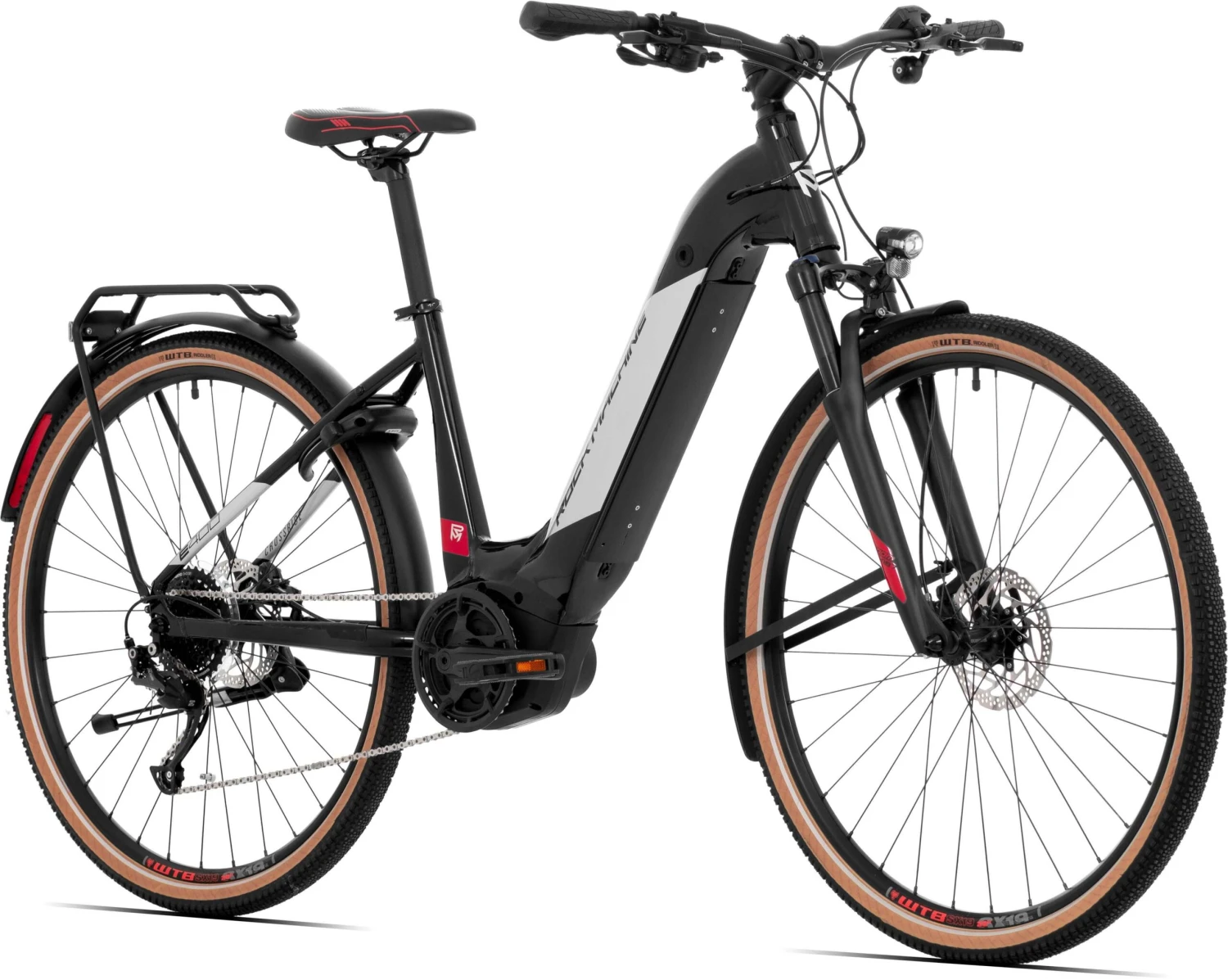 Rockmachine Crossride INT E400 B TouringMens Electric Hybrid Bike - S Frame - Image 2