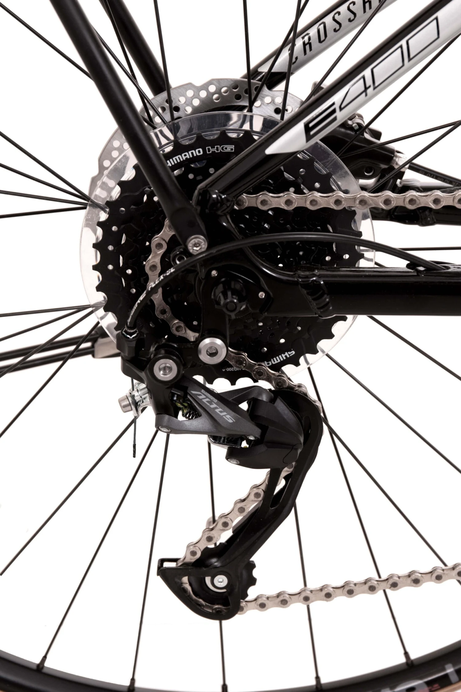 Rockmachine Crossride INT E400 B TouringMens Electric Hybrid Bike - S Frame - Image 5