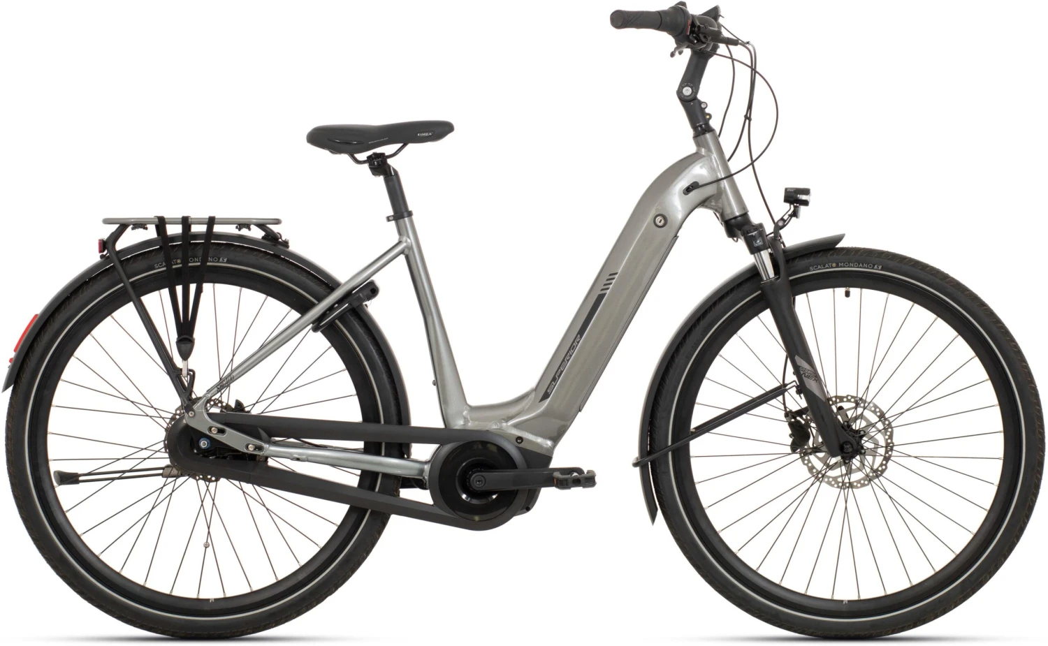 Superior SBC 400i L Electric Hybrid Bike - Brown - M Frame
