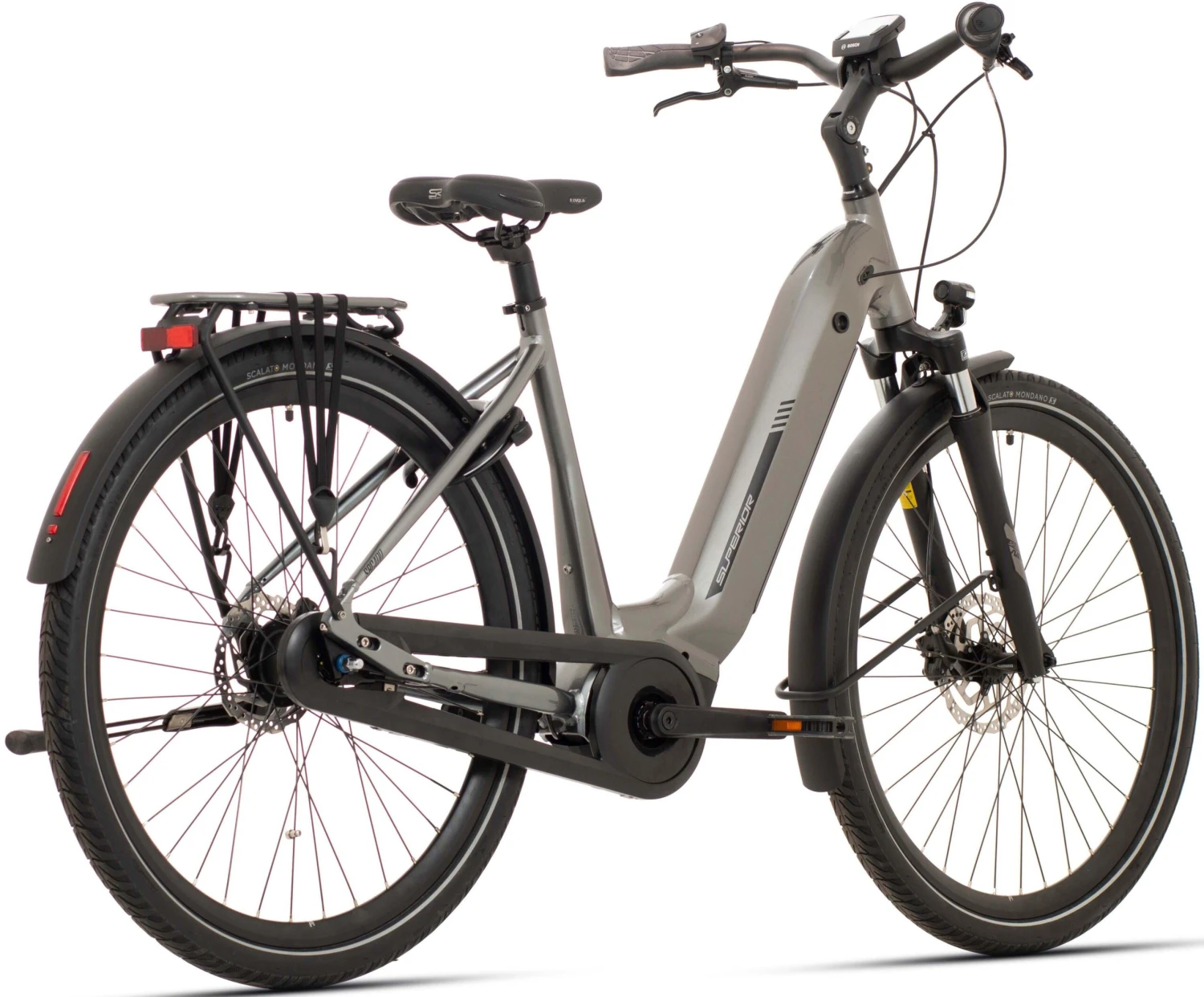 Superior SBC 400i L Electric Hybrid Bike - Brown - M Frame - Image 3
