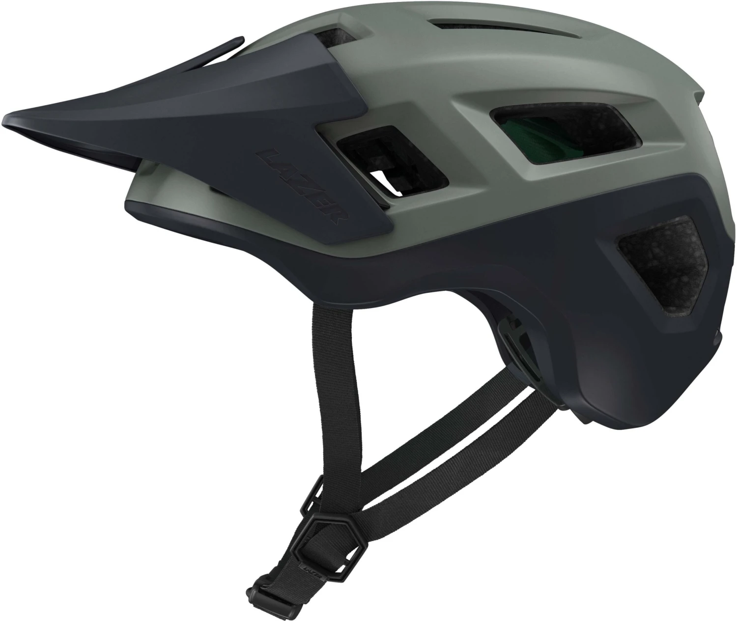 Lazer Coyote KinetiCore Helmet - Matt Dark Green - Image 3