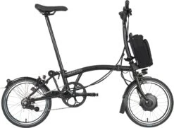 Brompton C Line Explore Mid Handlebar Electric Folding Bike - 16" Wheel